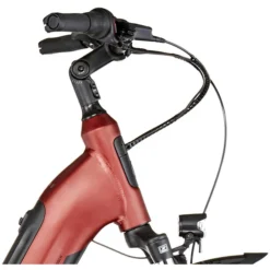 Winora Vélos De Ville électriques Tria N8f Eco Col De Cygne, Rouge -Cyclo Vif Soldes Magasin winora tria n8f eco wave velvet red matt 4