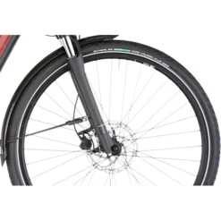 Winora Vélos De Ville électriques Tria N8f Eco Col De Cygne, Rouge -Cyclo Vif Soldes Magasin winora tria n8f eco wave velvet red matt 5