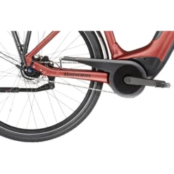 Winora Vélos De Ville électriques Tria N8f Eco Col De Cygne, Rouge -Cyclo Vif Soldes Magasin winora tria n8f eco wave velvet red matt 6